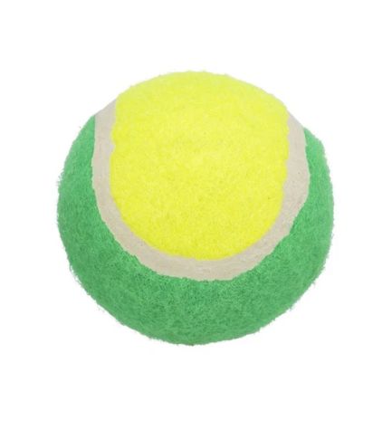 Trixie Tennis Ball Dog Toy - LT GREEN&PURPLE/10CM