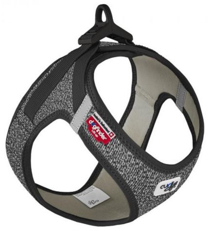 Curli Vest Harness Merino with Curli Clasp for Dogs - RED/XXS