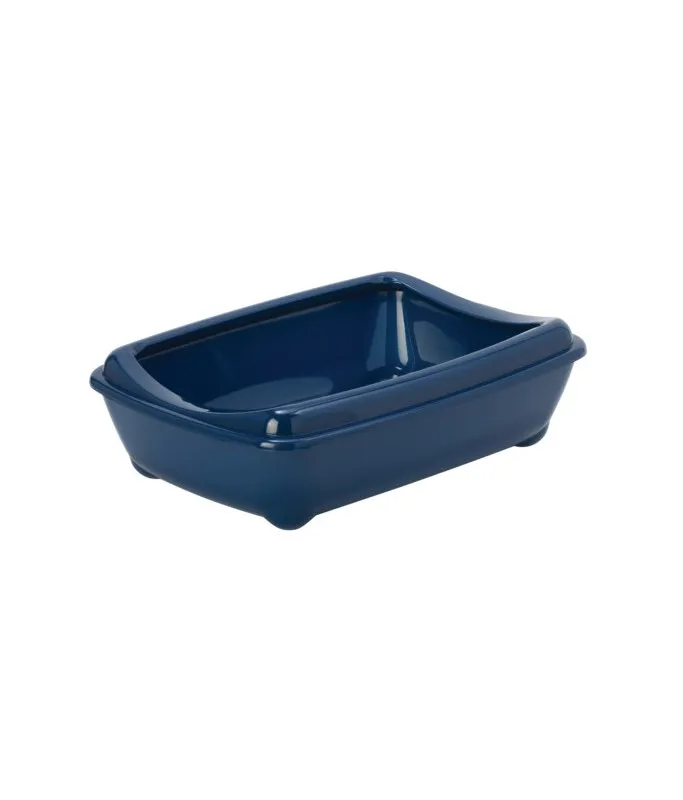 [MOD-C192-0331-00] Moderna Arist O-Tray Large Open Cat Litter Toilet with Rim Blue Berry