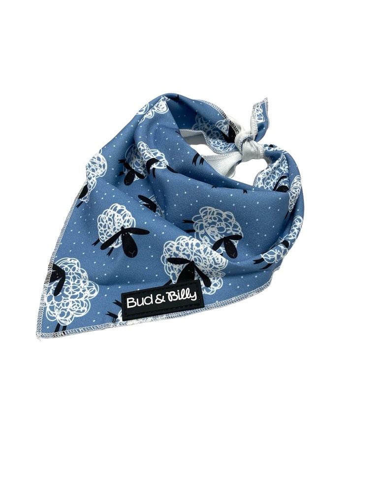 Bud & Billy Counting Sheep Bandana 60x35x44cm