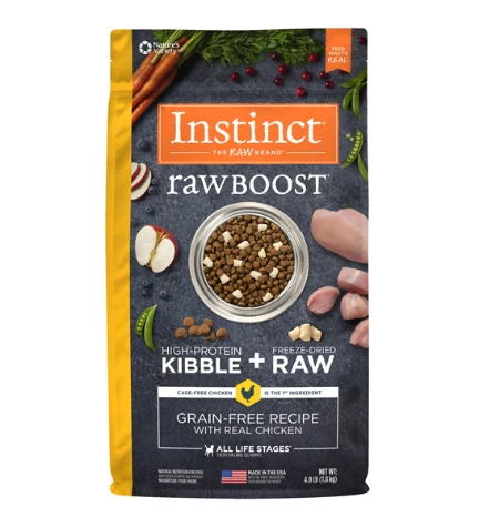 Instinct Raw Boost Kibble Chicken Dry Dog Food 10lb