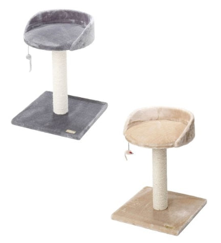 ebi Scratching Classic Tree Sofa for Cats - CREME/38X38X52CM