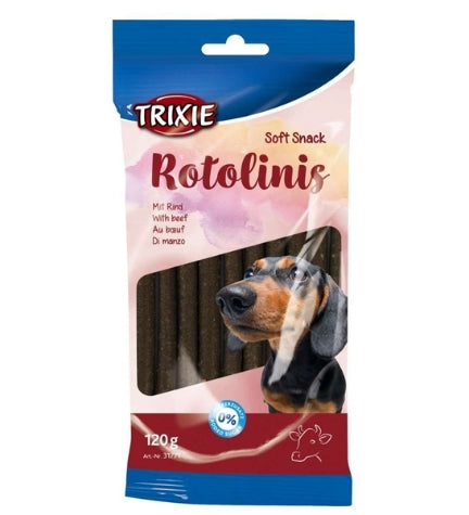 Trixie Rotolinis Beef Dog Treats - 120G