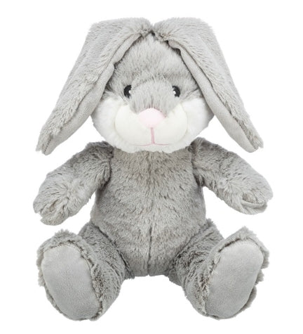 Trixie Be Eco Bunny Evan Plush Recycled Dog Toy - GREY/25CM