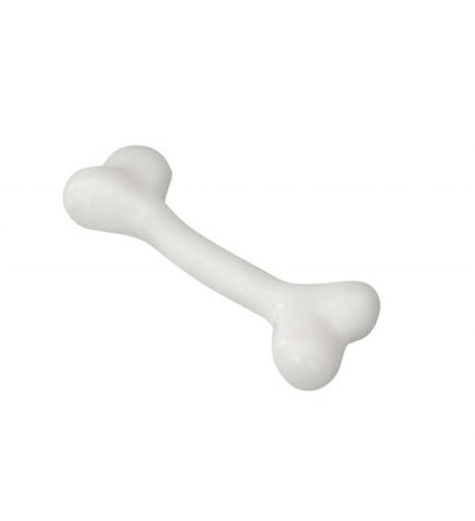 ebi Rubber Bone with Vanilla Flavour Dog Toy - WHITE/LARGE
