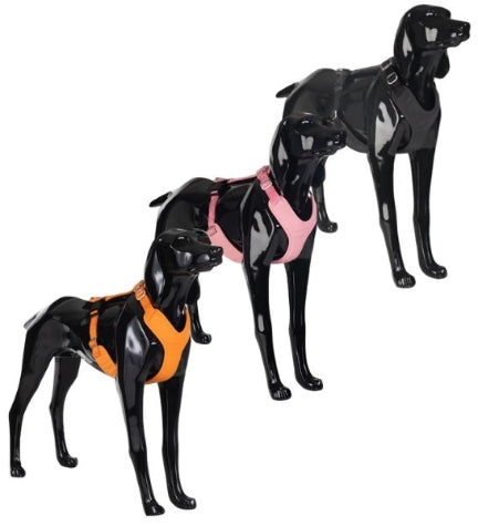 PAIKKA Visibility Harness for Dogs - DARK/XXL