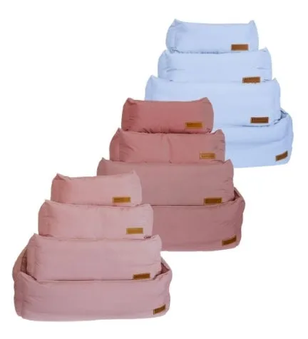 Huntlea Hi Rise Kuddler Bed - SCARLET/XL