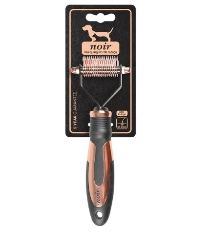 [204792-1] ebi Noir 2-in-1 Detangle & Thinning Brush - BRONZE/19X7X2.5CM