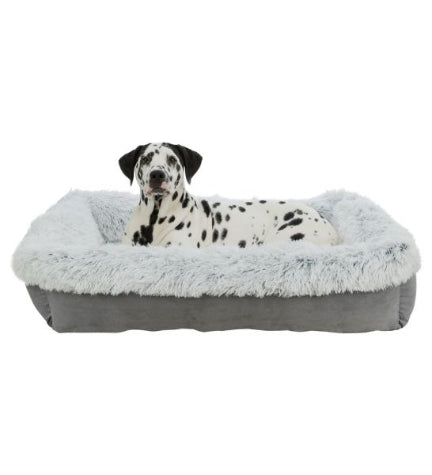 Trixie Harvey Square Dog Bed - BLACK/60X50CM