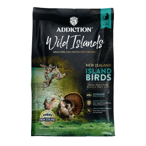 Addiction Wild Islands Island Birds Dry Cat Food - 4LBS