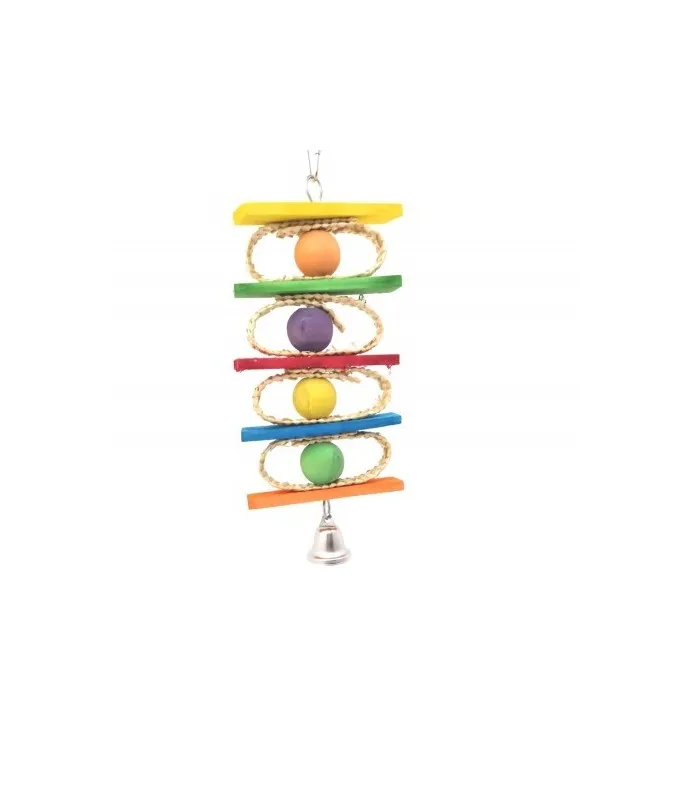 [BTLB0010] VanPet Hanging Toy for Birds With Bell 10inch