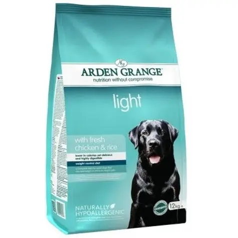 Arden Grange Adult Light Dry Dog Food 2kg