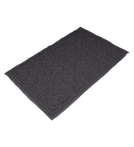 Trixie XXL PVC Litter Tray Mat for Cats - ANTHRACITE/60X90CM