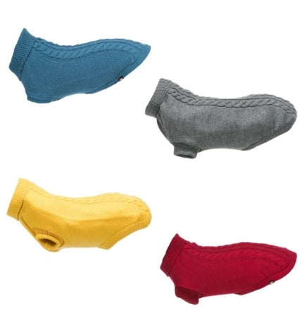 Trixie Kenton Dog Pullover - GREY/45CM