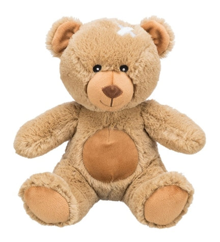 Trixie Be Eco Teddy Eddy Plush Recycled Dog Toy - BROWN/23CM