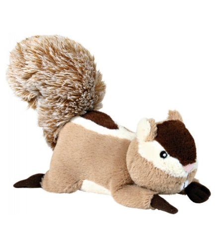 Trixie Plush Squirrel Dog Toy - BEIGE/24CM