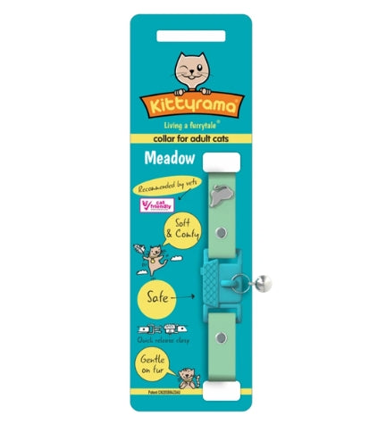 Kittyrama Meadow Cat Collar 19.5CM - 26.5CM