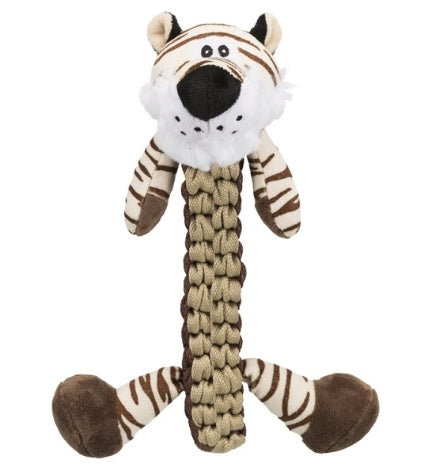 Trixie Tiger Polyester Dog Toy - BROWN/32CM