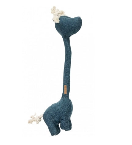 D&D Chenille George Dog Toy - BLUE/20X52CM