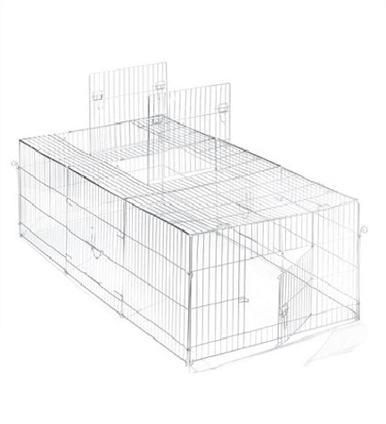 Trixie Natura Outdoor Run with Cover for Small Pets /216X65X116CM
