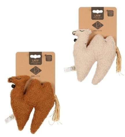 D&D Home Latif Catnip Cat Toy - BROWN/22X3X16CM