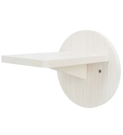 Trixie Pine Wood Cat Climbing Step for Wall Mounting - WHITE /19X22CM
