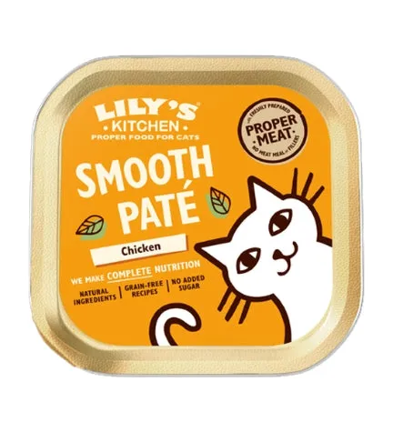 [101189-1] Lily's Kitchen Chicken Paté Wet Cat Food - 85G