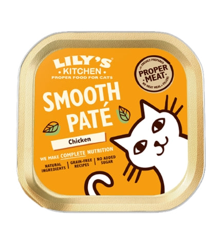 Lily's Kitchen Chicken Paté Wet Cat Food - 85G