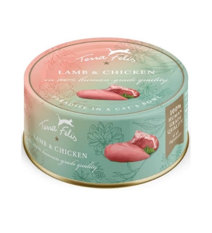 Terra Felis Lamb&Chicken Cat Wet Food - 80G