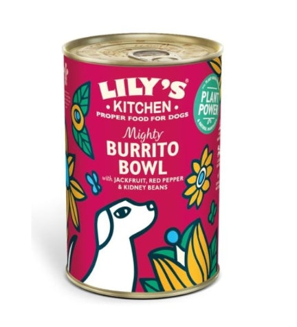Lily's Kitchen Mighty Burrito Bowl Adult Wet Dog Food - 400G