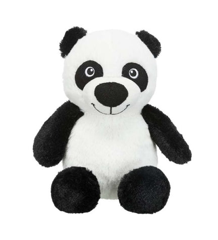 Trixie Panda Plush Dog Toy - WHITE/26CM