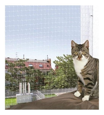 Trixie Transparent Protective Net for Cats - 4X3M