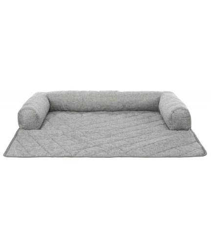 Trixie Nero Protective Furniture Cover Dog Bed - LIGHT GREY/90X90CM
