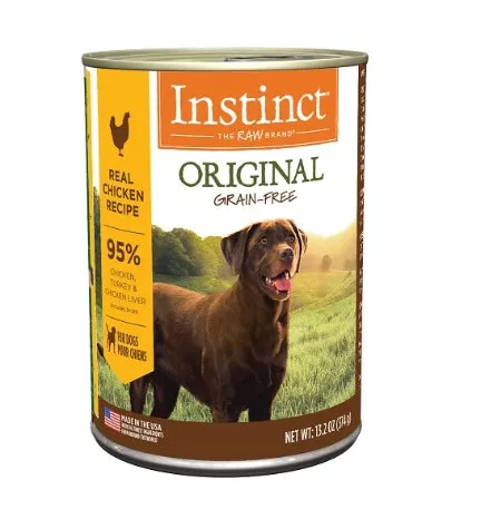 Instinct Original Real Chicken Recipe Wet Dog Food - 13.2oz
