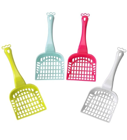 ebi Standard Cat Litter Scoop Celebration Edition - BLUE/26X10.5CM