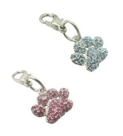 GoScribe GoDazzler Crystal Paw Blue Charms 