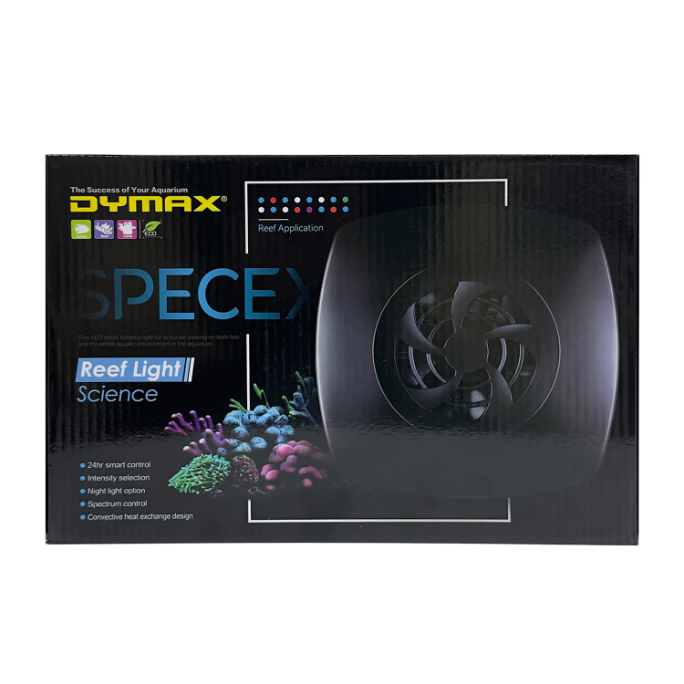 Dymax SpeceX Reef Light Science for Marine Reef Aquarium Tank 15x15cm 