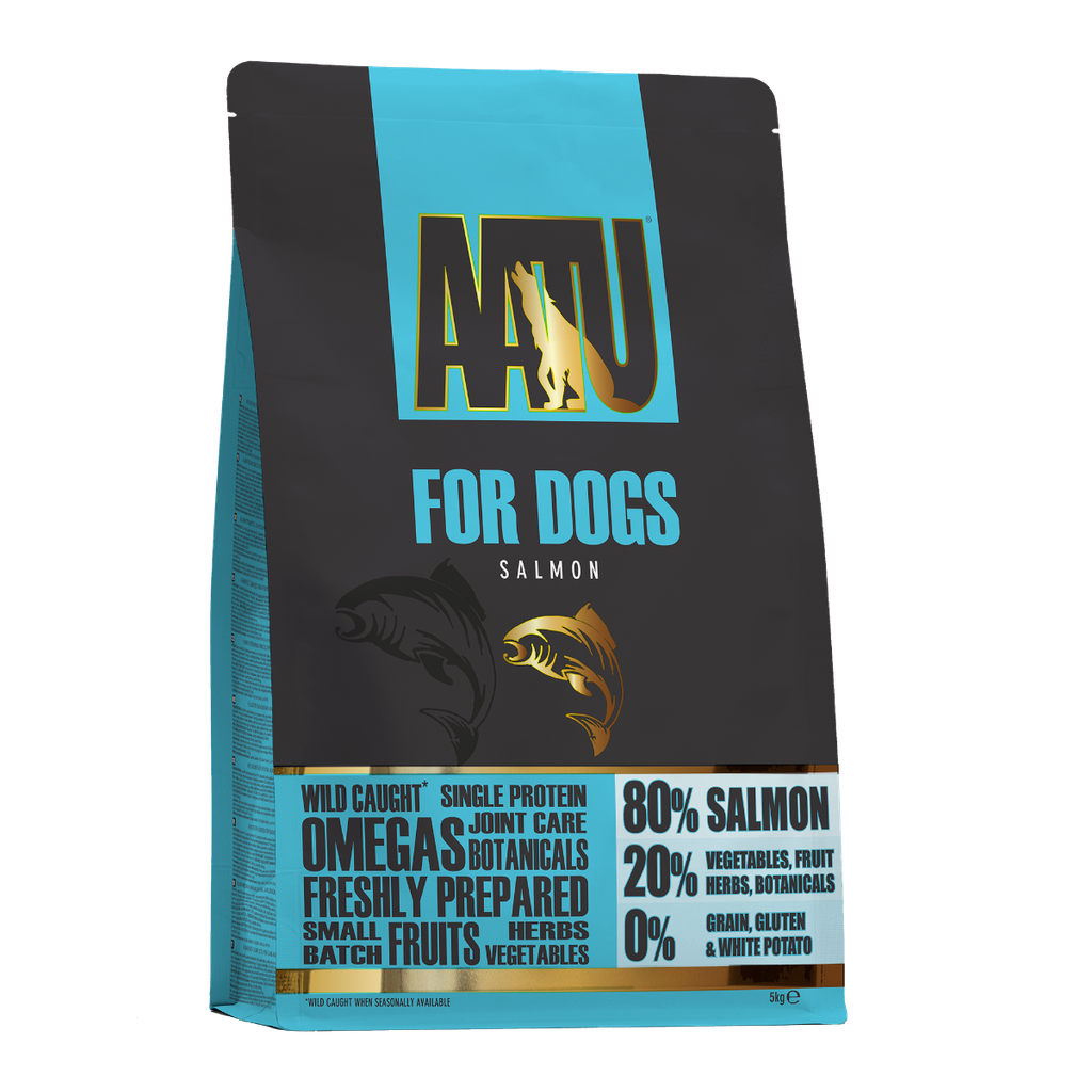 AATU Free Run Salmon Dry Dog Food 1.5kg