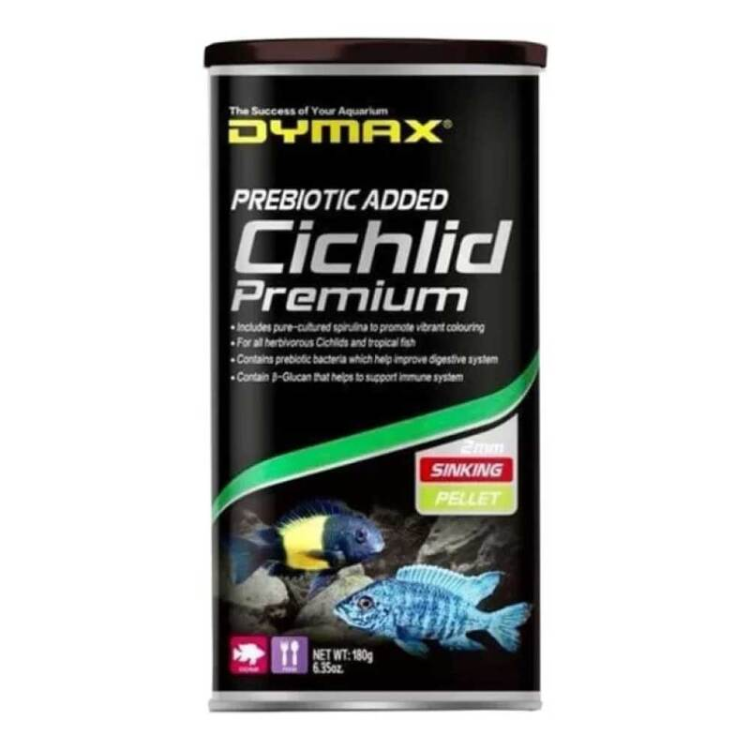 Dymax Cichlid Premium Sinking Pellet 180 g/400 ml
