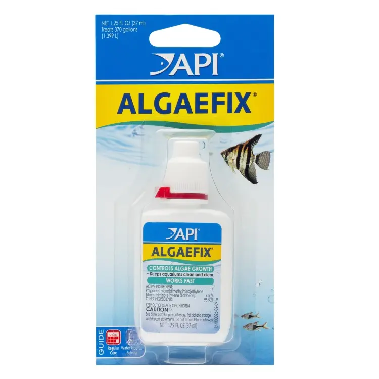 API Algaefix, 1.25oz / 36ml Prevent or Treat Feshwater Aquarium Algae