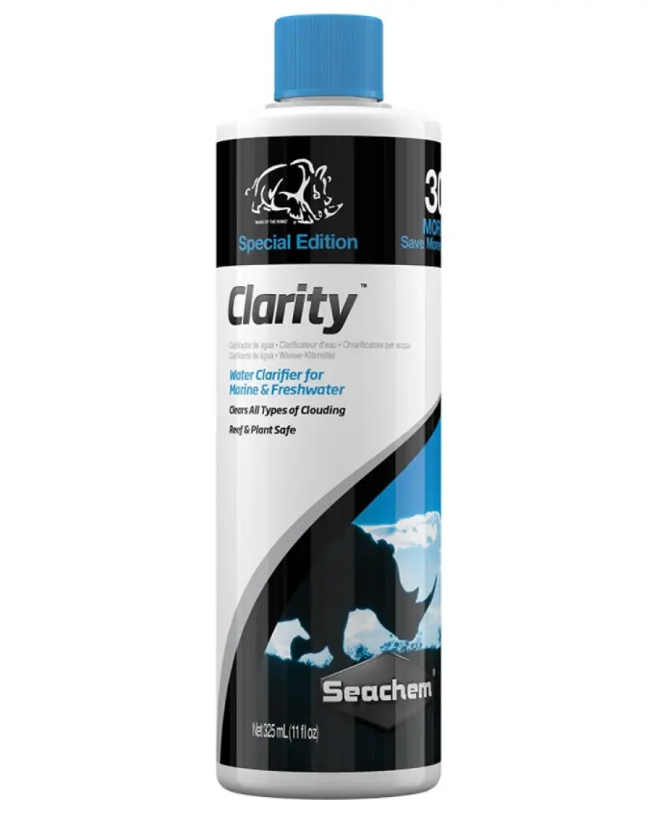 Seachem Clarity BONUS +30% FREE 325ml 