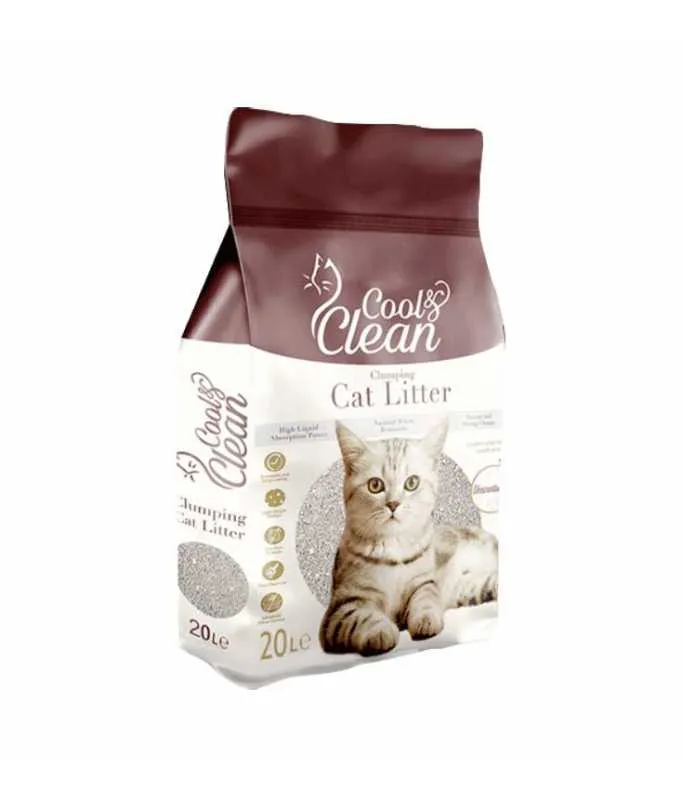 Patimax Cool & Clean Clumping Cat Litter Orange 20L