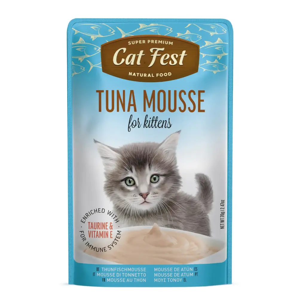 Cat Fest Tuna Mousse For Kittens 70gm