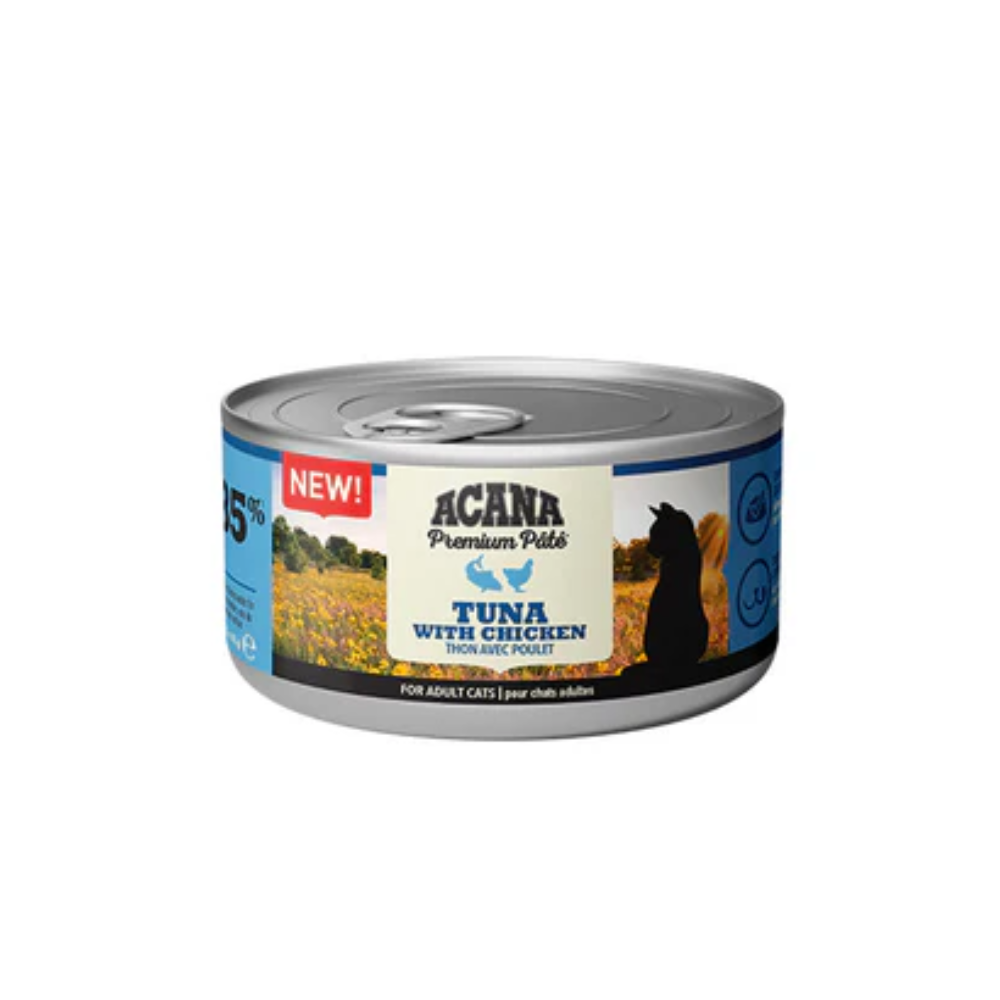 Acana Premium Tuna & Chicken Pate Cat Wet Food 85gm