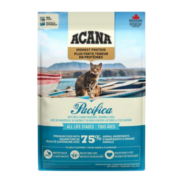 Acana Highest Protein Pacifica Dry Cat Food - 340G