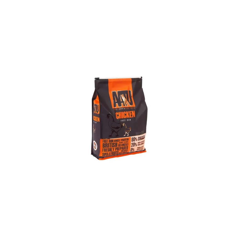 AATU Free Run Chicken Dry Dog Food 5Kg 