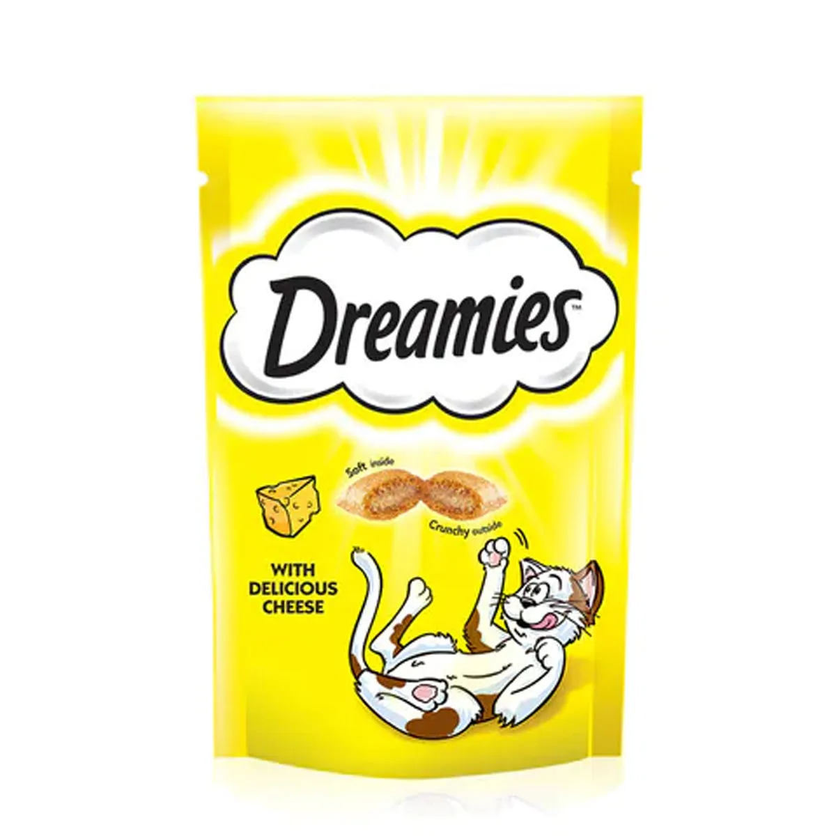 [103716-1] Dreamies Cheese Cat Treats 60G