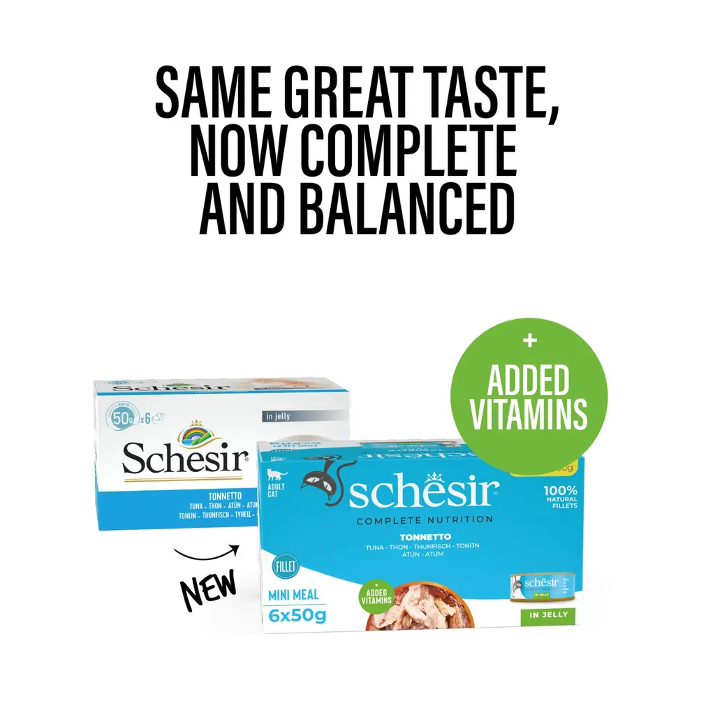 Schesir Cat Multipack Can Tuna 6x50gm
