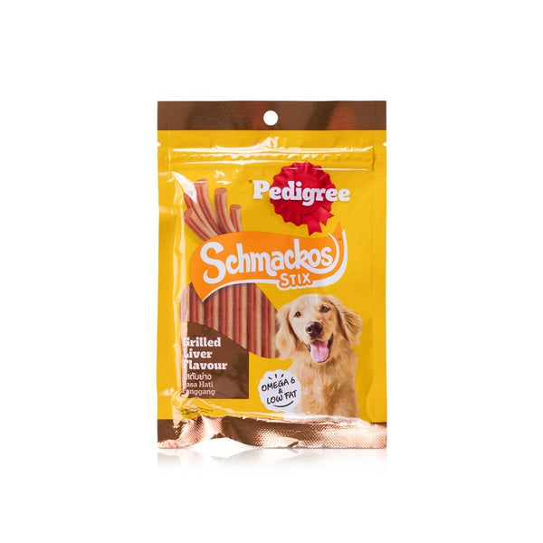 Pedigree Schmackos Stix Grilled Liver Dog Treats - 70G