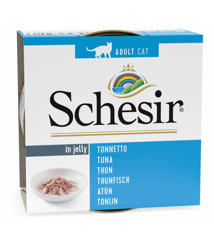 Schesir Jelly Tuna Cat Can Wet Food 85gm